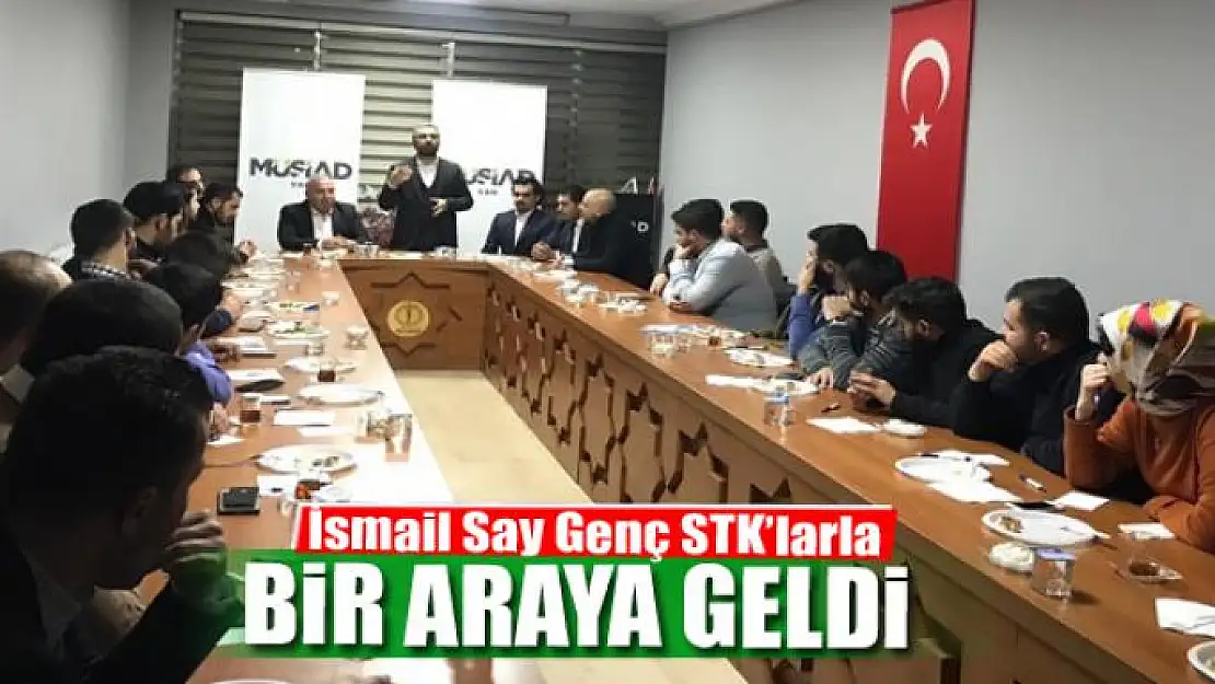 İsmail Say Genç STK'lar ile bir araya geldi