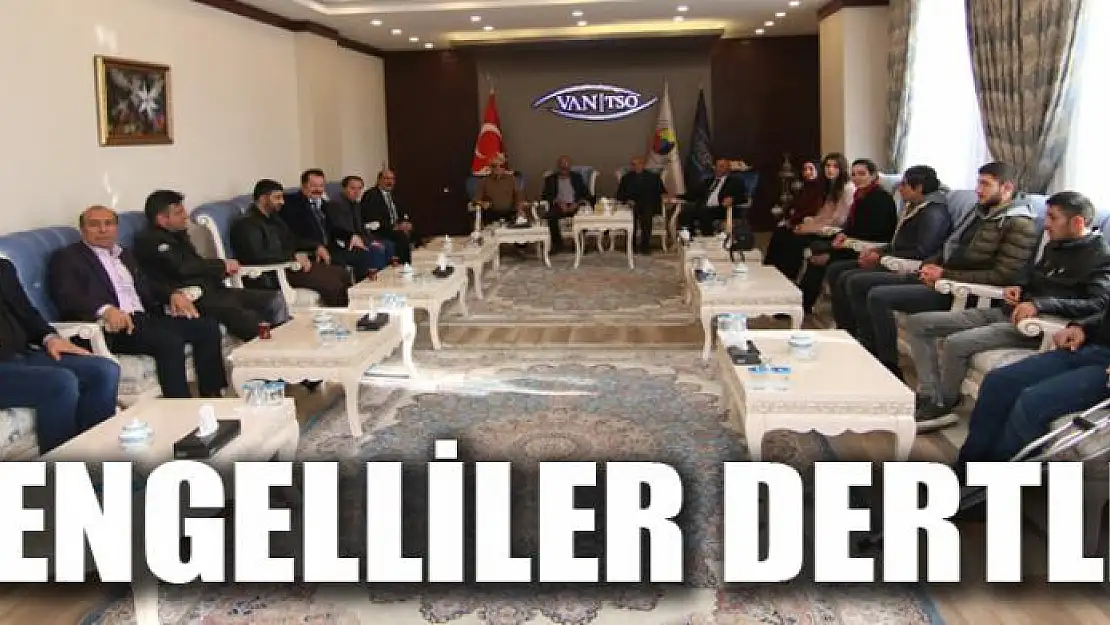 ENGELLİLER ÇOK DERTLİ