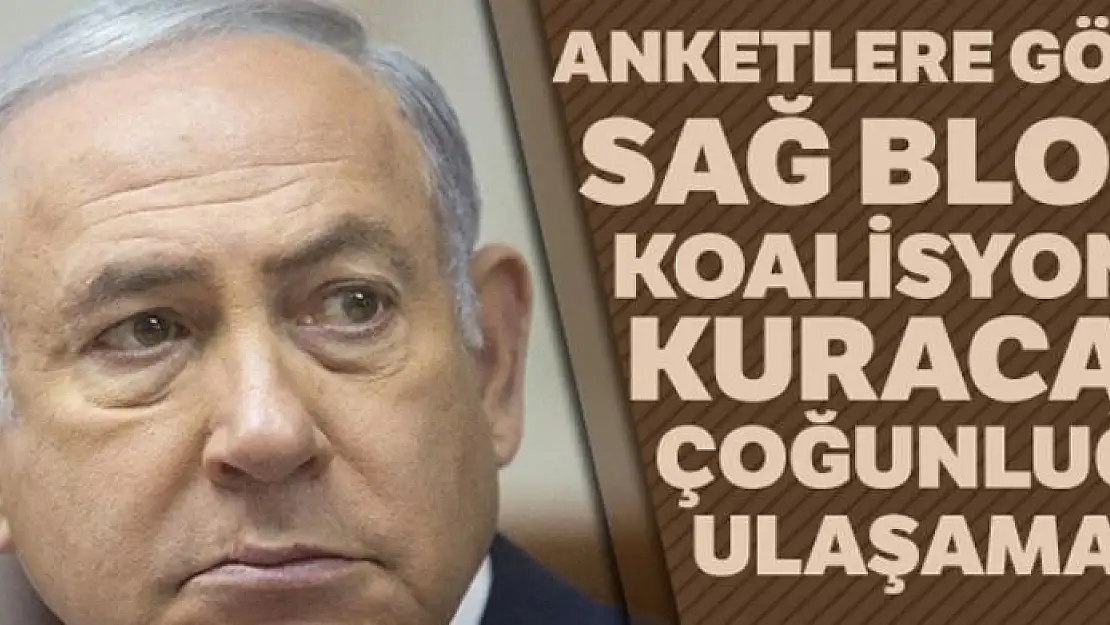 İsrail'de Netanyahu liderliğindeki sağ blok koalisyonu kuracak çoğunluğa ulaşamadı