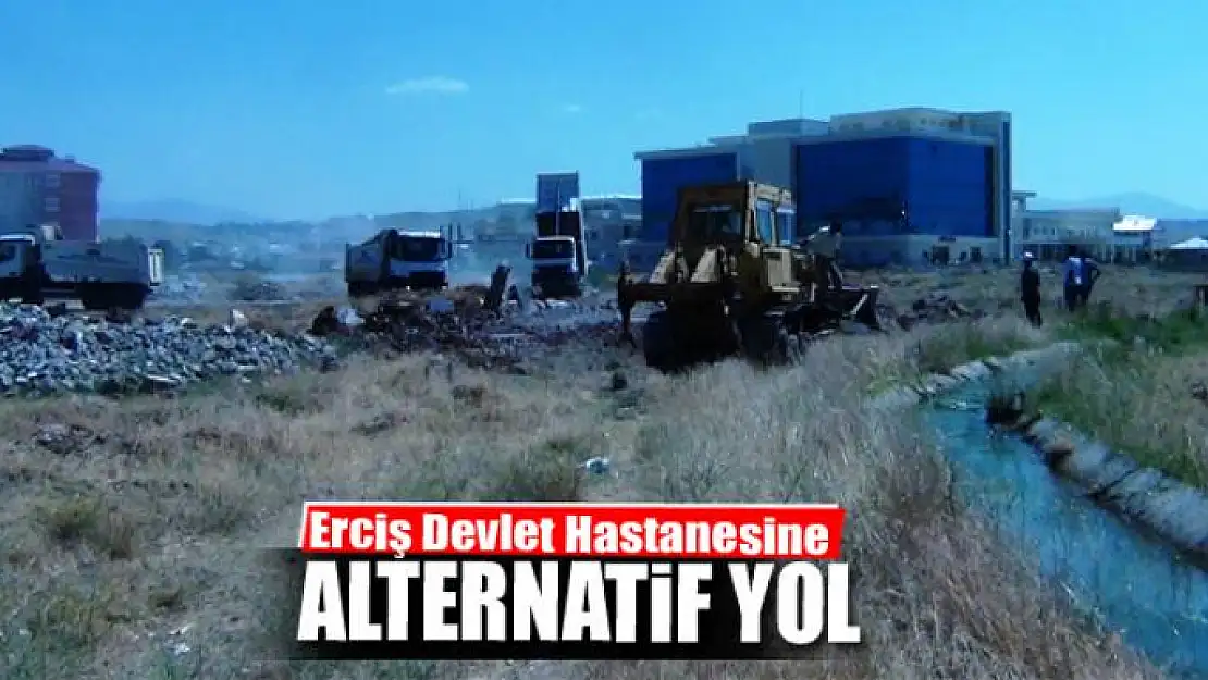 Erciş Devlet Hastanesine alternatif yol