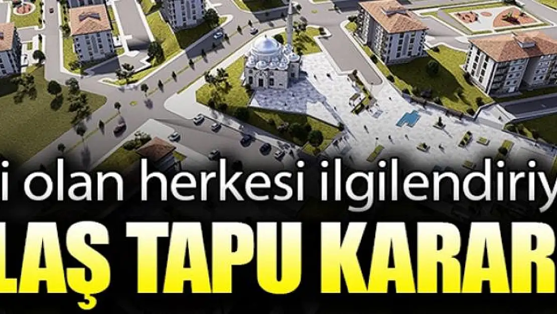 Tapusuz ev kalmayacak