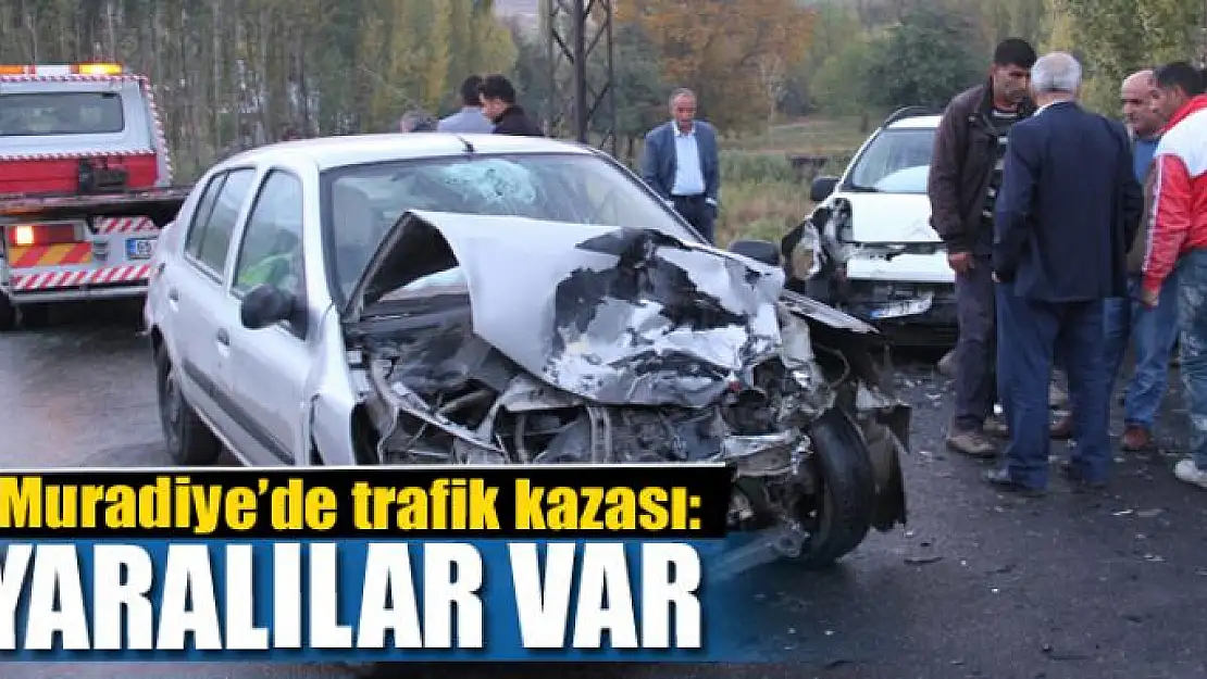 Muradiye'de trafik kazası: 3 yaralı 