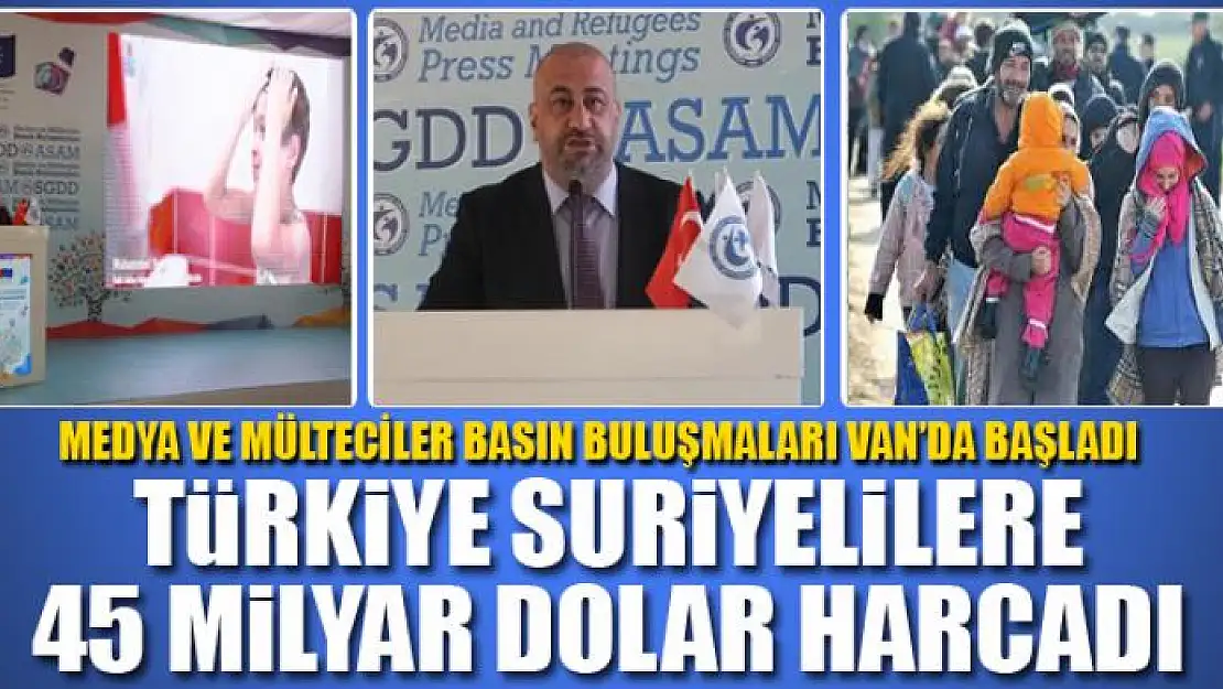 MEDYA VE MÜLTECİLER BASIN BULUŞMALARI VAN'DA BAŞLADI