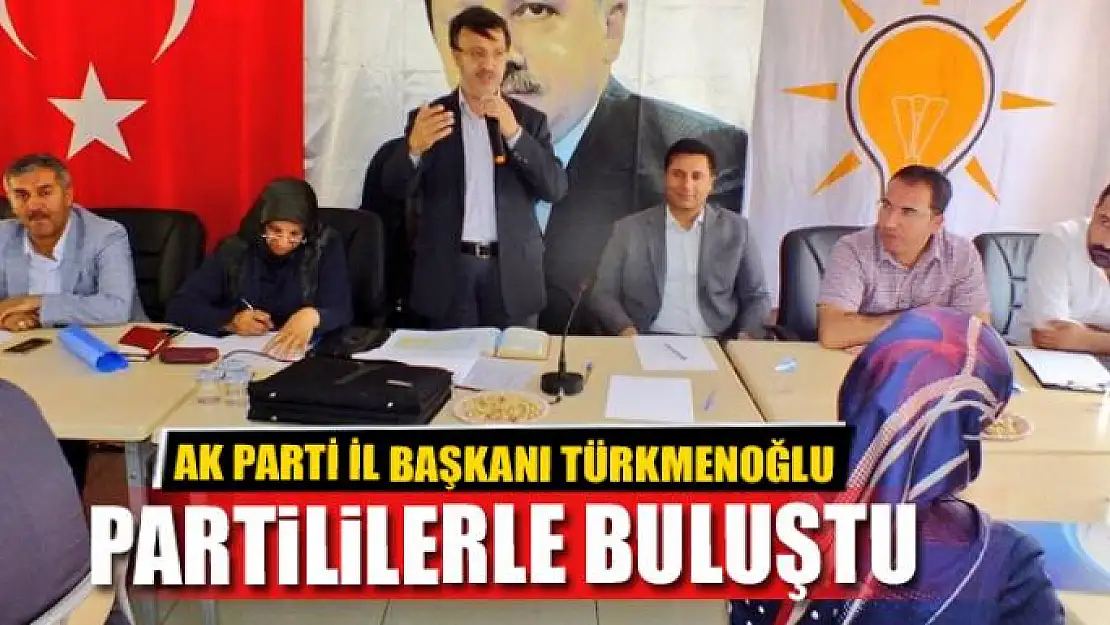 AK Parti'den istişare toplantısı