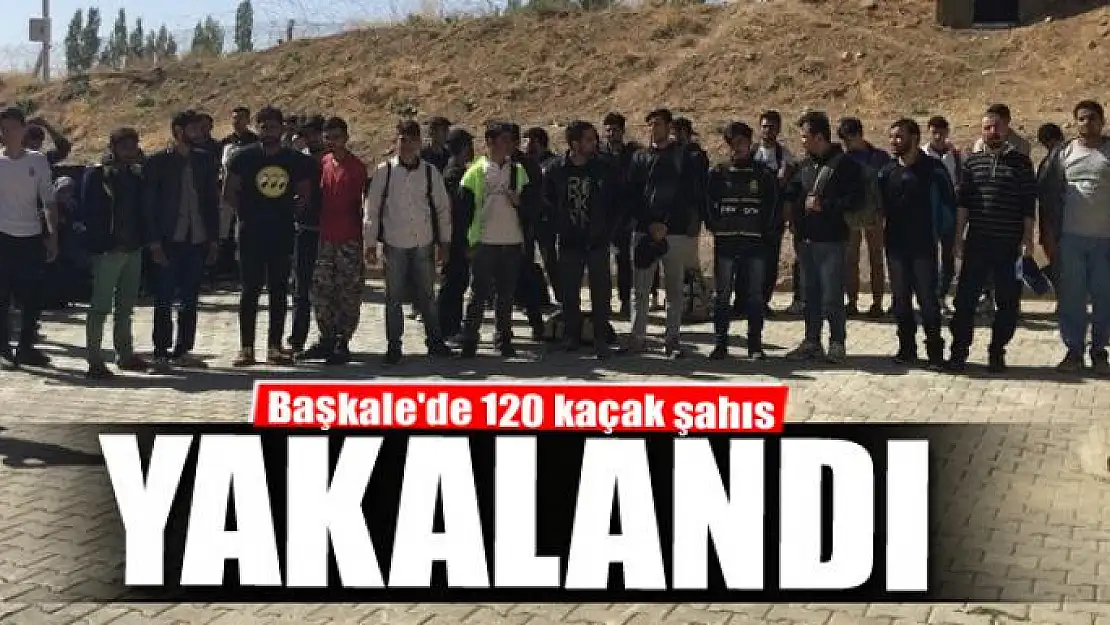 Başkale'de 120 kaçak şahıs yakalandı