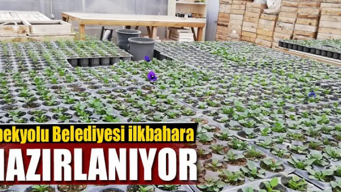 İpekyolu Belediyesi ilkbahara hazırlanıyor