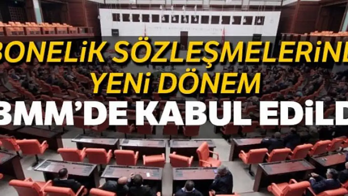 Abonelik sözleşmelerine ilişkin Kanun Teklifi kabul edildi