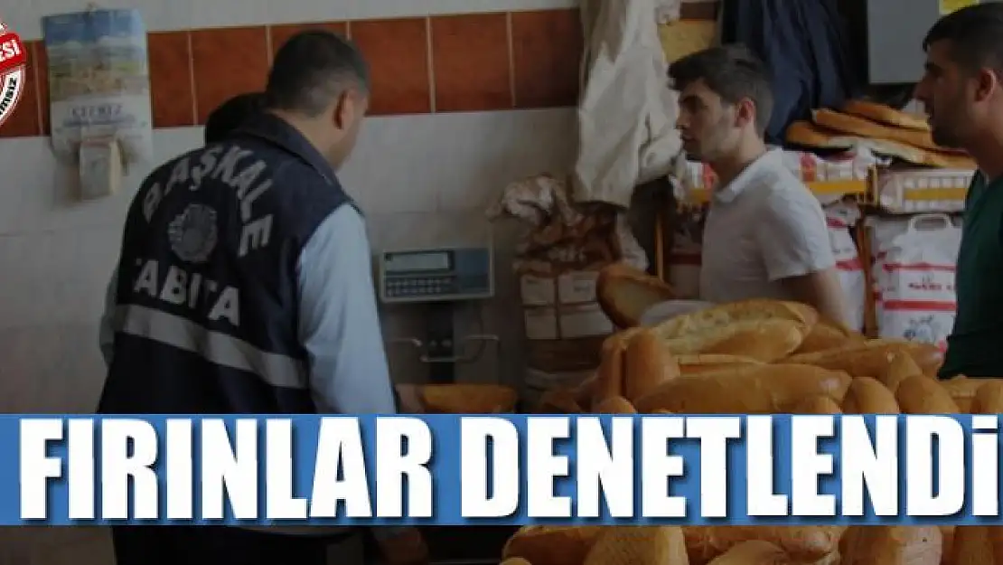 Fırınlar denetlendi