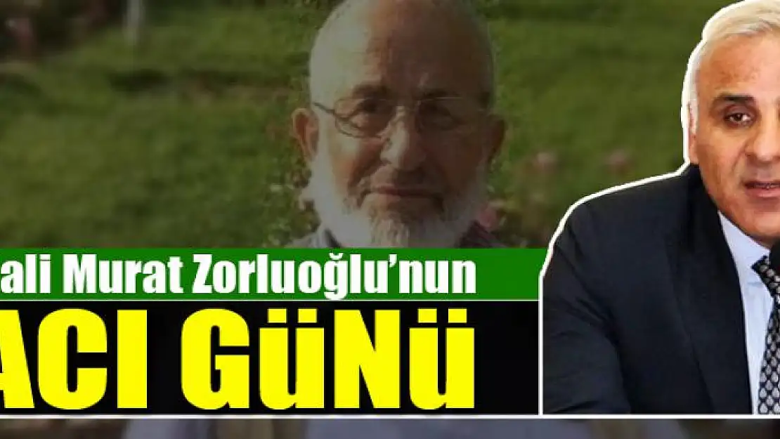 Vali Zorluoğlu'nun acı günü