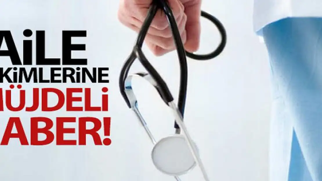 Aile hekimlerine ek ödeme kararı!