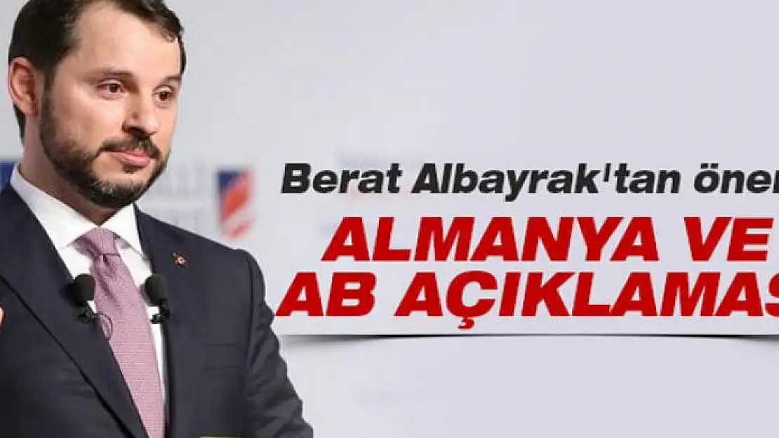 Bakan Albayrak'tan AB'ye mesaj