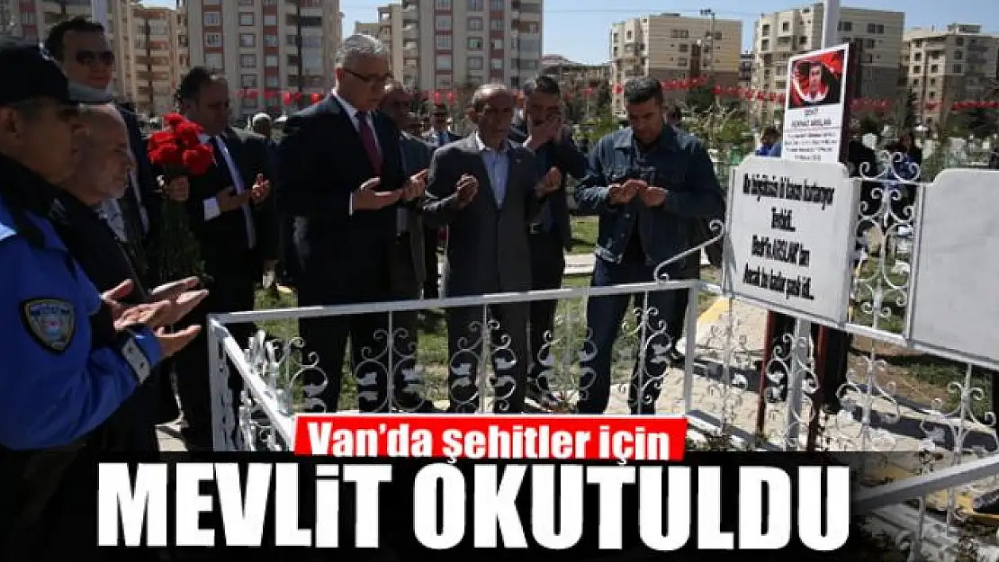 Şehitler için mevlit okutuldu