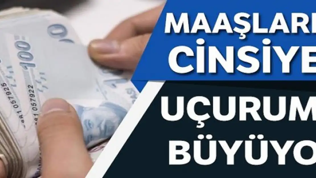 Maaşlarda cinsiyet uçurumu büyüyor