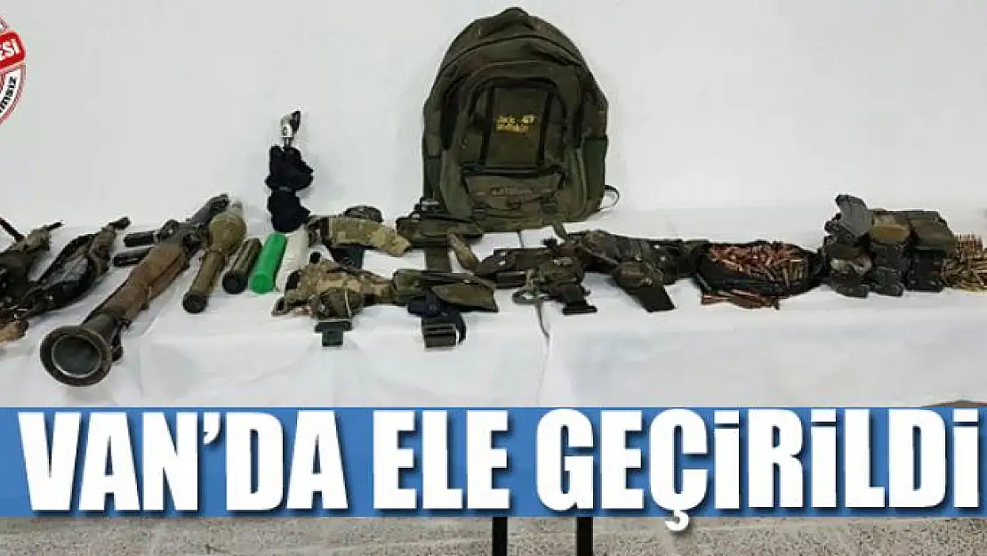 Van'da ele geçirildi