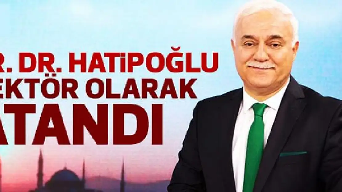 Nihat Hatipoğlu rektör olarak atandı