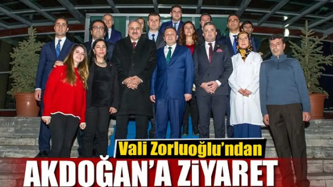 Vali Zorluoğlu'ndan Van Sağlık Müdürlüğüne ziyaret