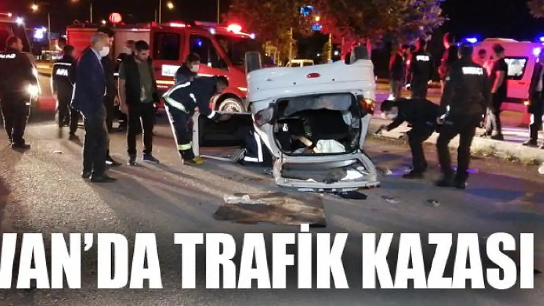 Van'da trafik kazası 3 yaralı