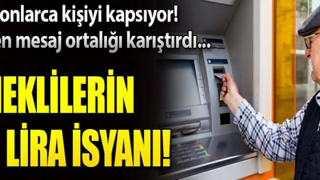 Emeklilerin 36 lira isyanı! SGK'dan açıklama var...