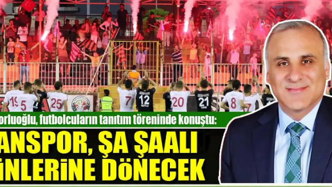 VANSPOR, ŞA ŞAALI GÜNLERİNE DÖNECEK