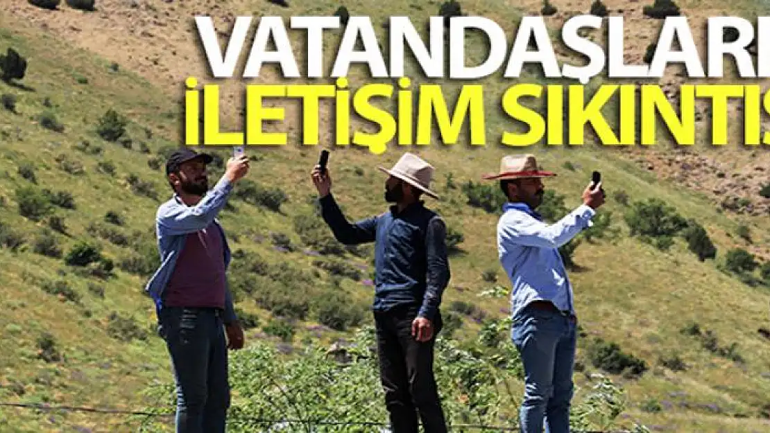 Vatandaşların iletişim sıkıntısı