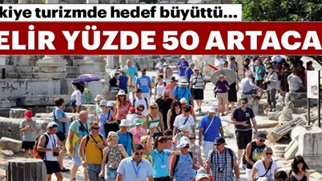 Turizm planıyla gelir  50 artacak