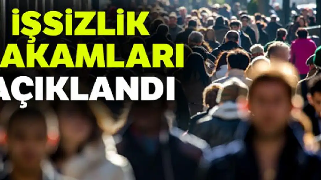 İşsizlik rakamları açıklandı