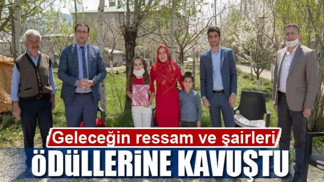 Geleceğin ressam ve şairleri, ödüllerine kavuştu