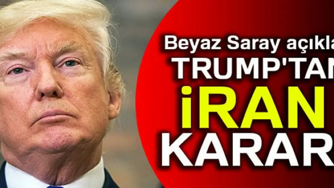 Trump İran ile nükleer anlaşmayı uzattı