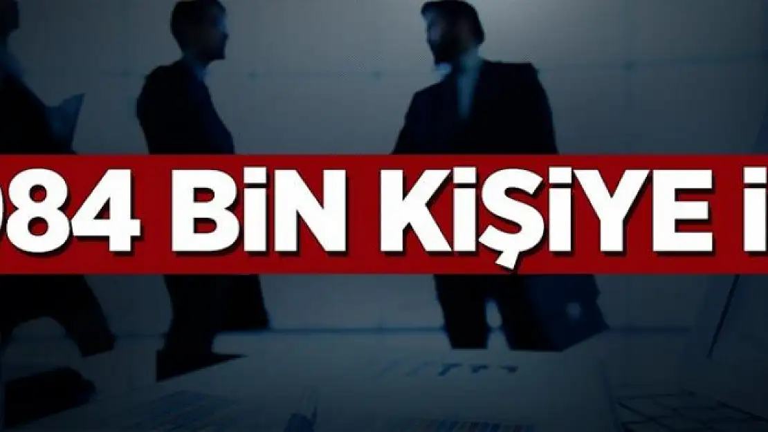 984 bin kişiye iş 