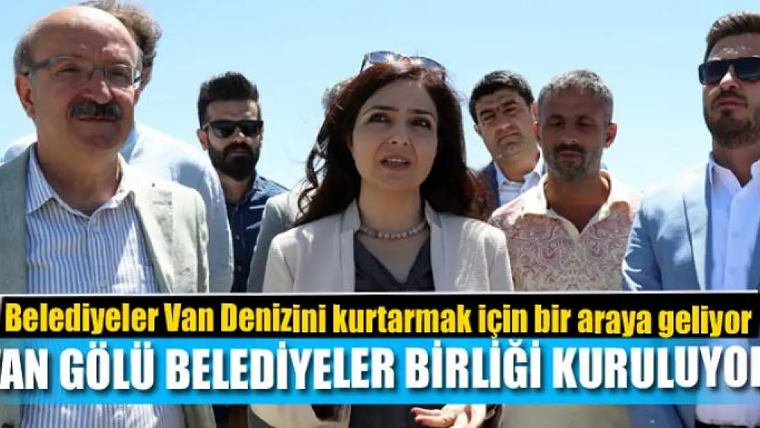 Belediyeler Van Denizini kurtarmak için bir araya geliyor