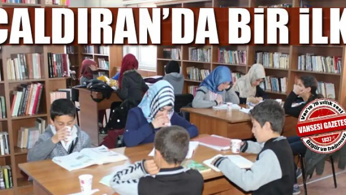 Çaldıran'da bir ilk