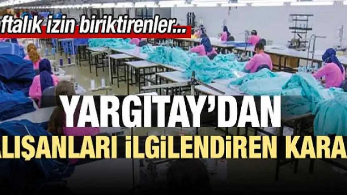 Yargıtay'dan milyonları ilgilendiren karar!