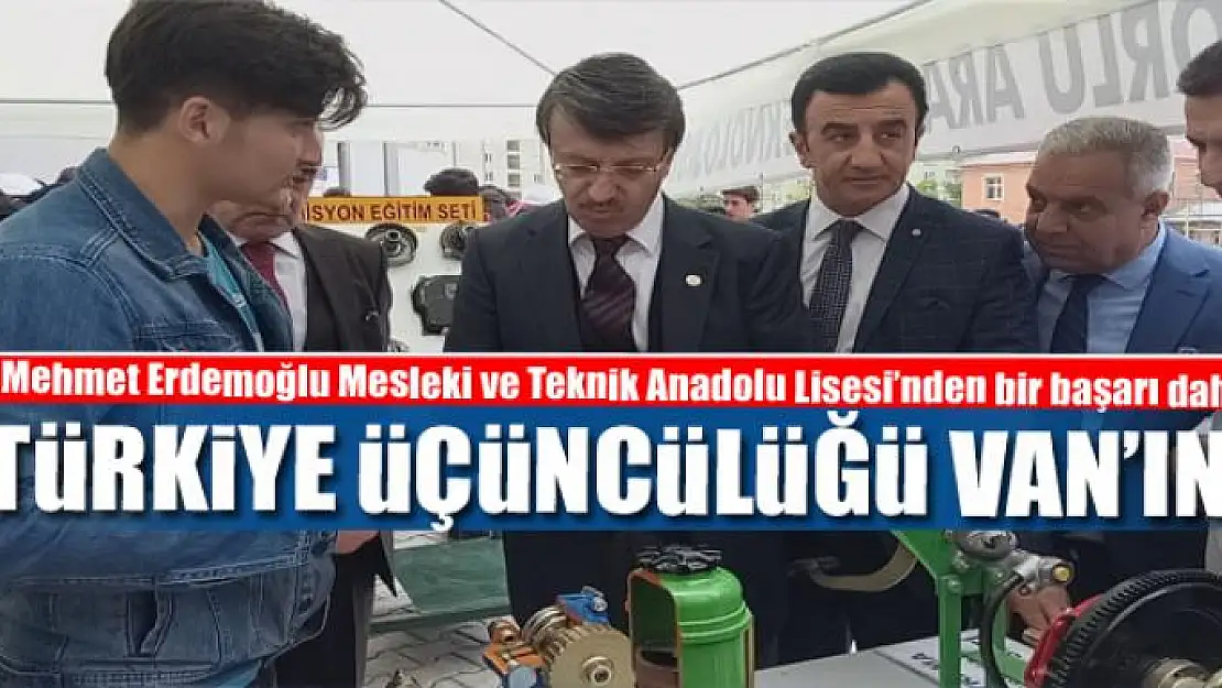 TÜRKİYE ÜÇÜNCÜLÜĞÜ VAN'IN