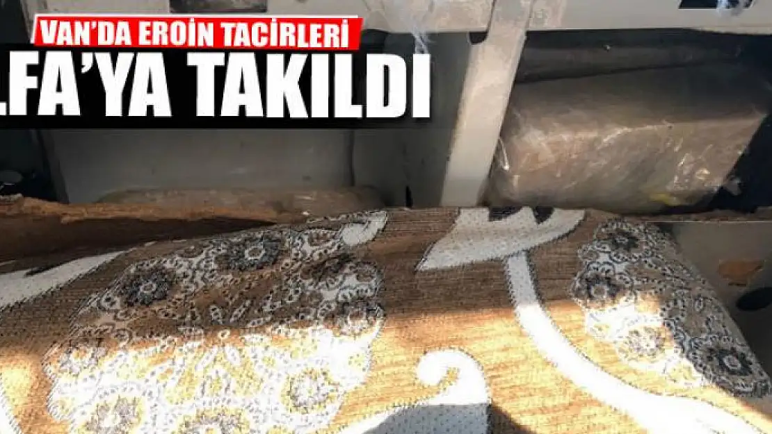 Van'da Eroin Operasyonu 