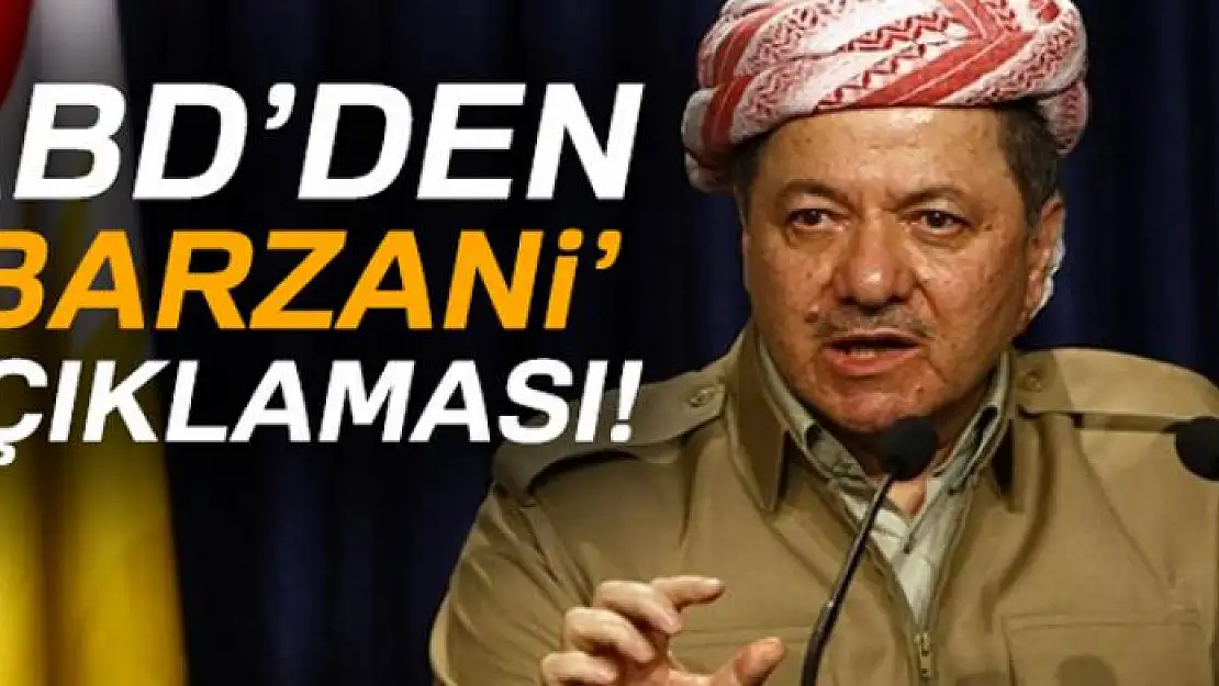 ABD: 'Barzani'nin istifasından memnunuz'