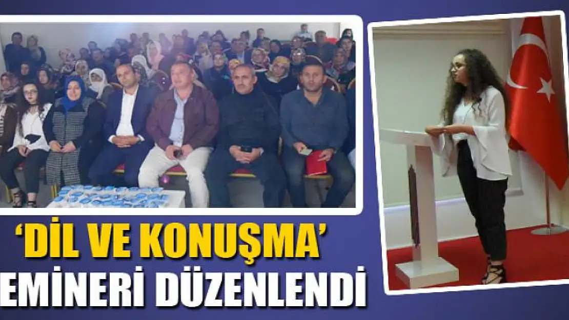 İpekyolu Belediyesinden 'Dil ve Konuşma' semineri