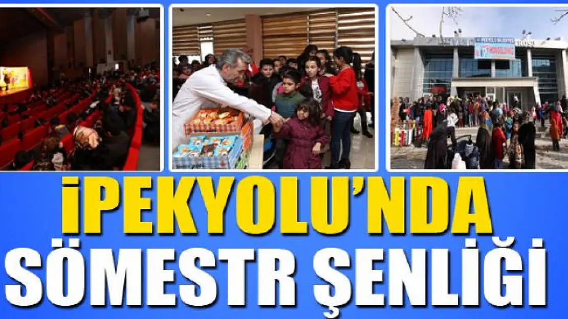 İpekyolu'nda sömestr şenliği