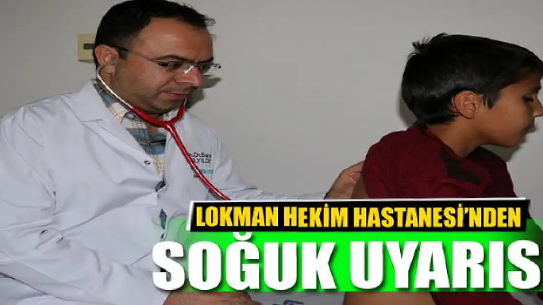 Uzmanlardan 'soğuk' uyarısı