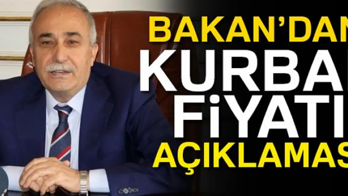 Gıda Tarım ve Hayvancılık Bakanı Fakıbaba'dan Kurban Bayramı müjdesi