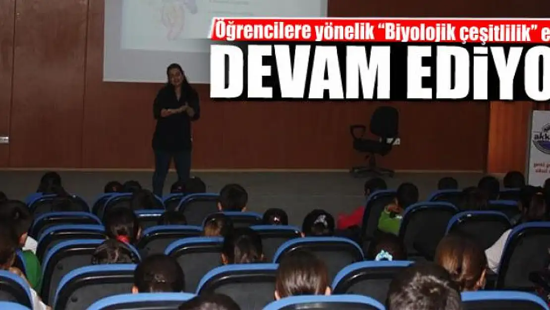 Öğrencilere yönelik 'Biyolojik çeşitlilik'' eğitimi