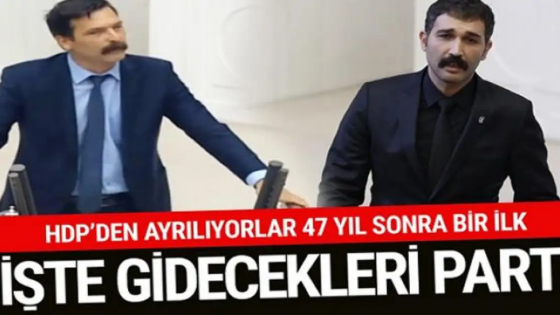 Barış Atay ve Erkan Baş HDP'den ayrılıyor işte gidecekleri parti!