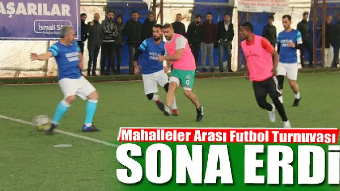 Edremit'te 'Mahalleler Arası Futbol Turnuvası' sona erdi