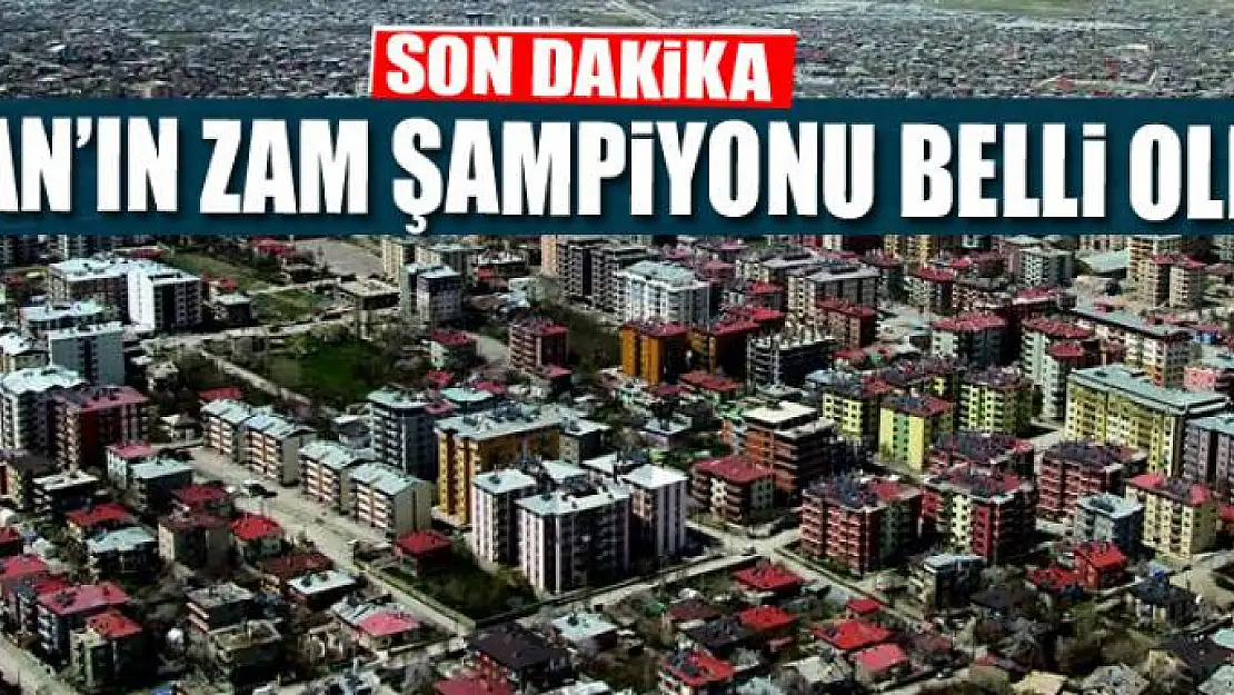 Van'ın zam şampiyonu belli oldu