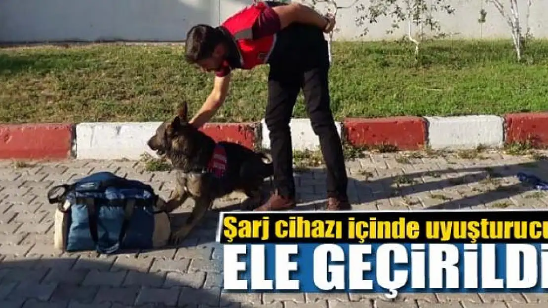 Şarj cihazı içinde uyuşturucu ele geçirildi