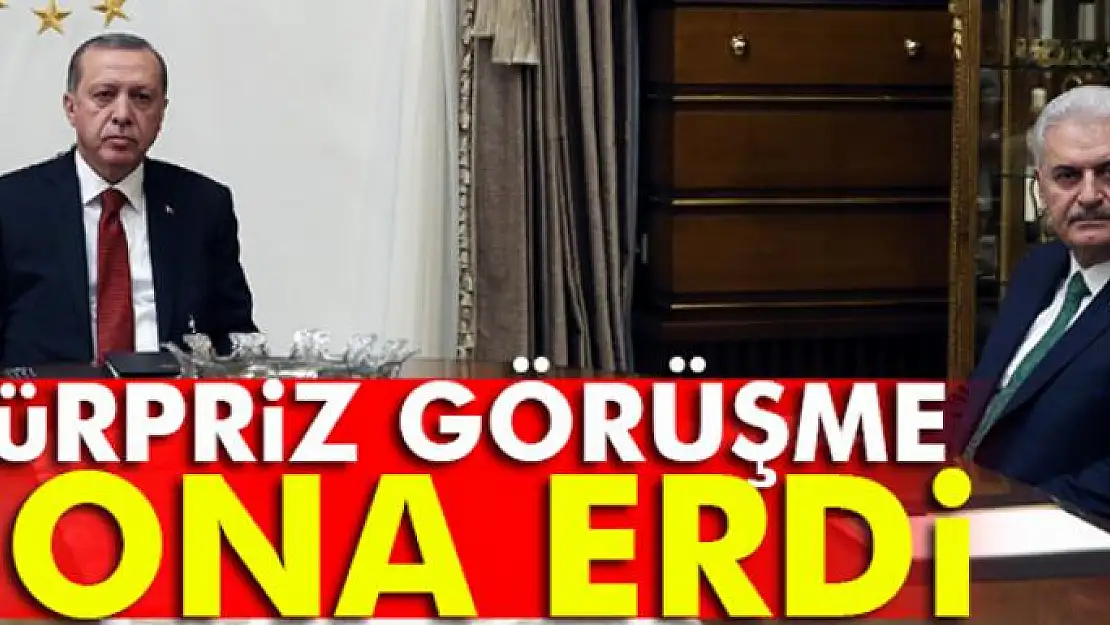 Beştepe'deki sürpriz görüşme sona erdi