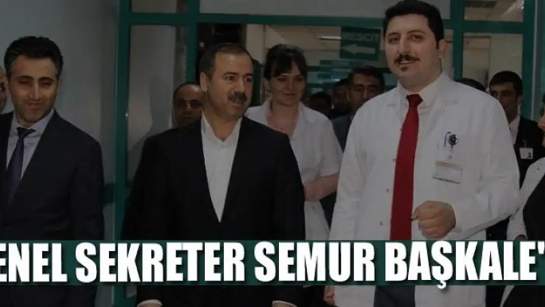 Genel Sekreter Semur Başkale'de