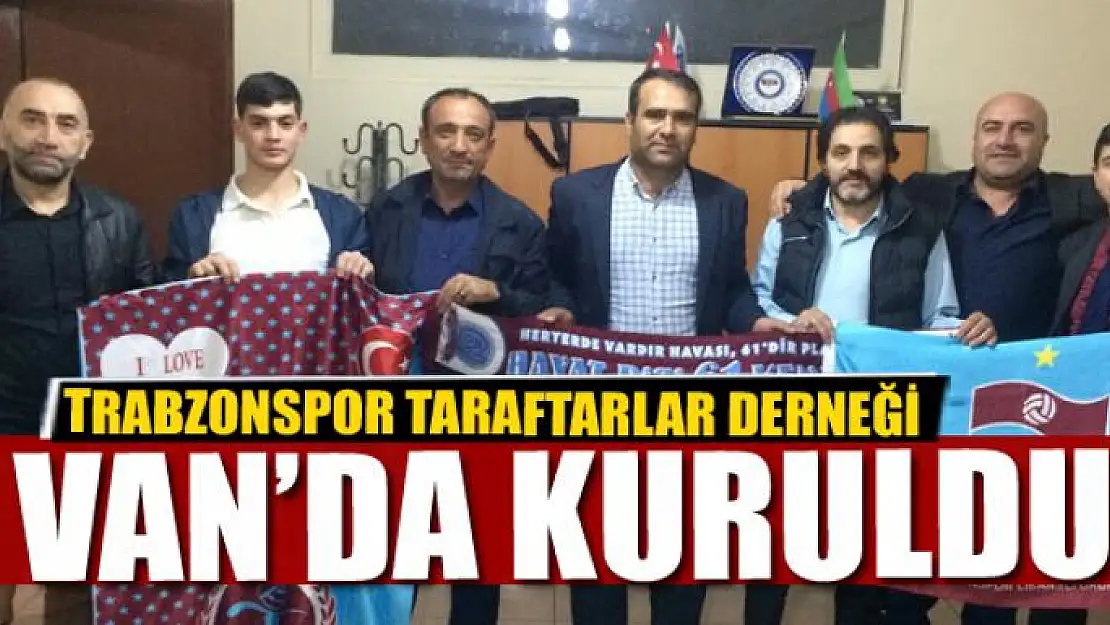 Trabzonspor Taraftarlar Derneği kuruldu