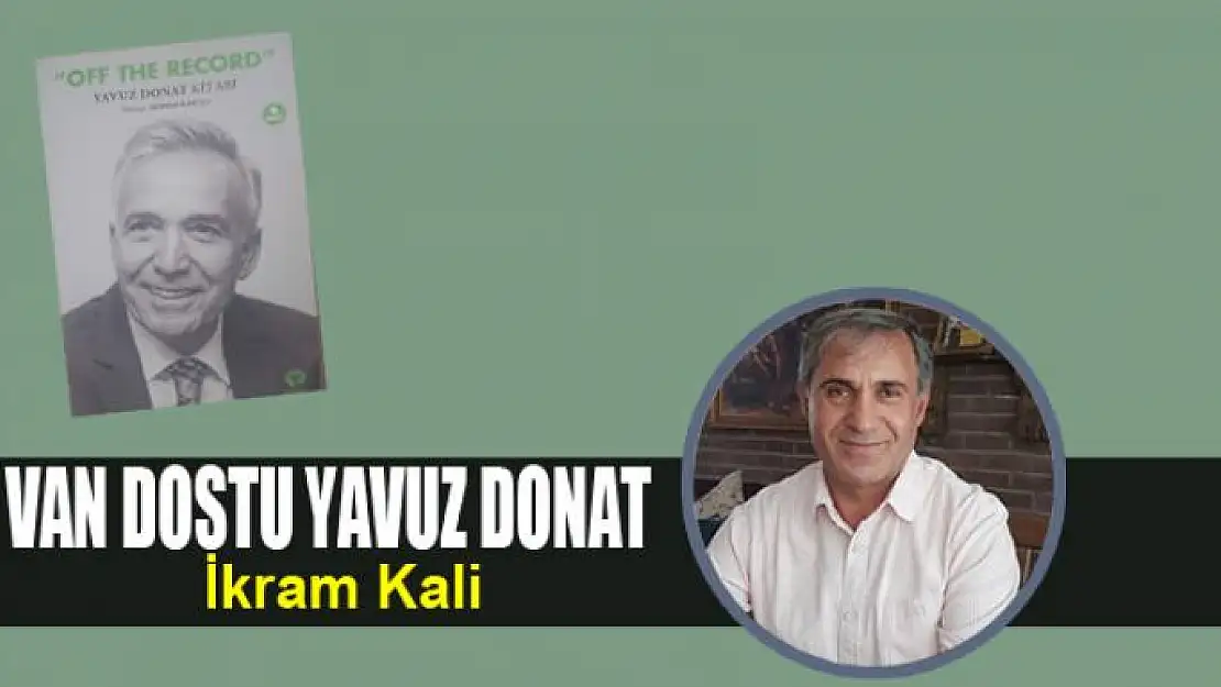 Van dostu Yavuz Donat