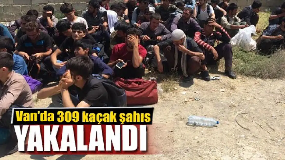 Van'da 309 kaçak şahıs yakalandı