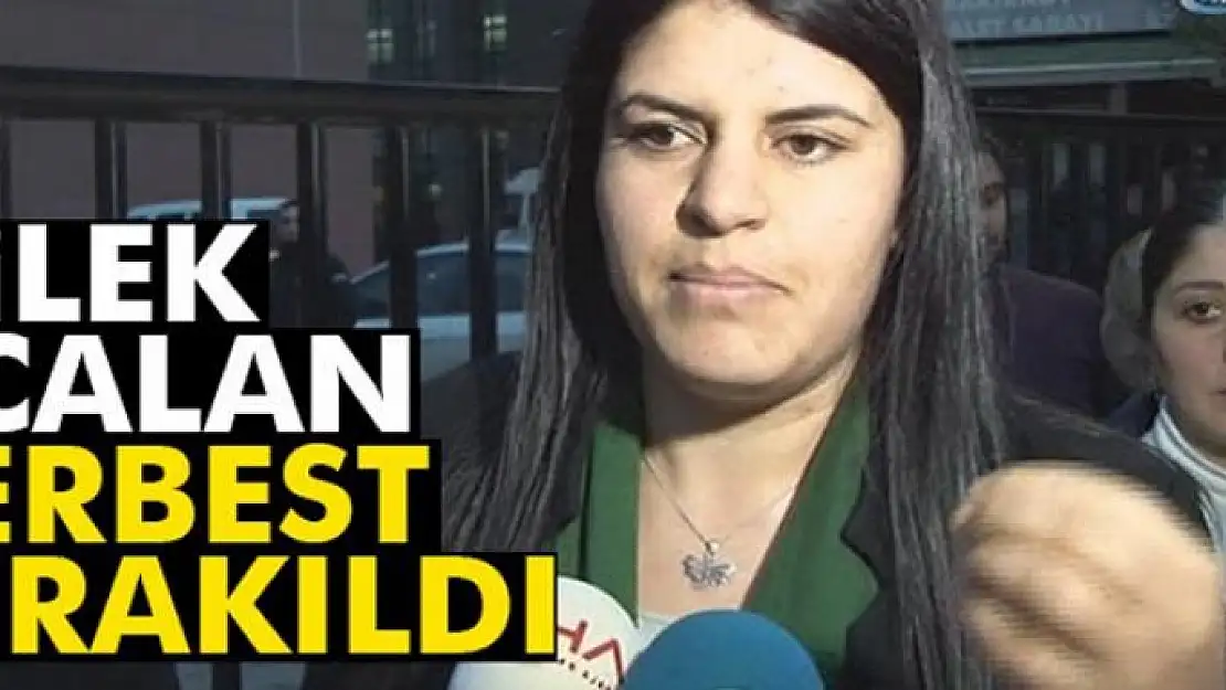 HDP Milletvekili Dilek Öcalan serbest bırakıldı